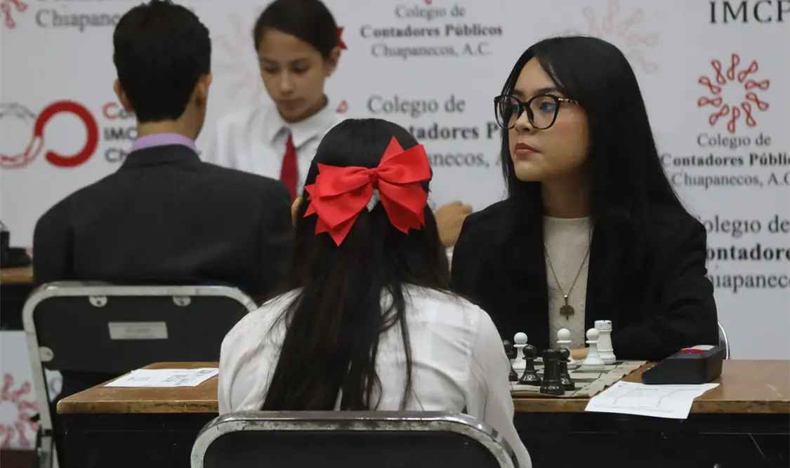 El campeonato del deporte-ciencia contempla reunir a las mejores ajedrecistas chiapanecas de la actualidad. Archivo/CP