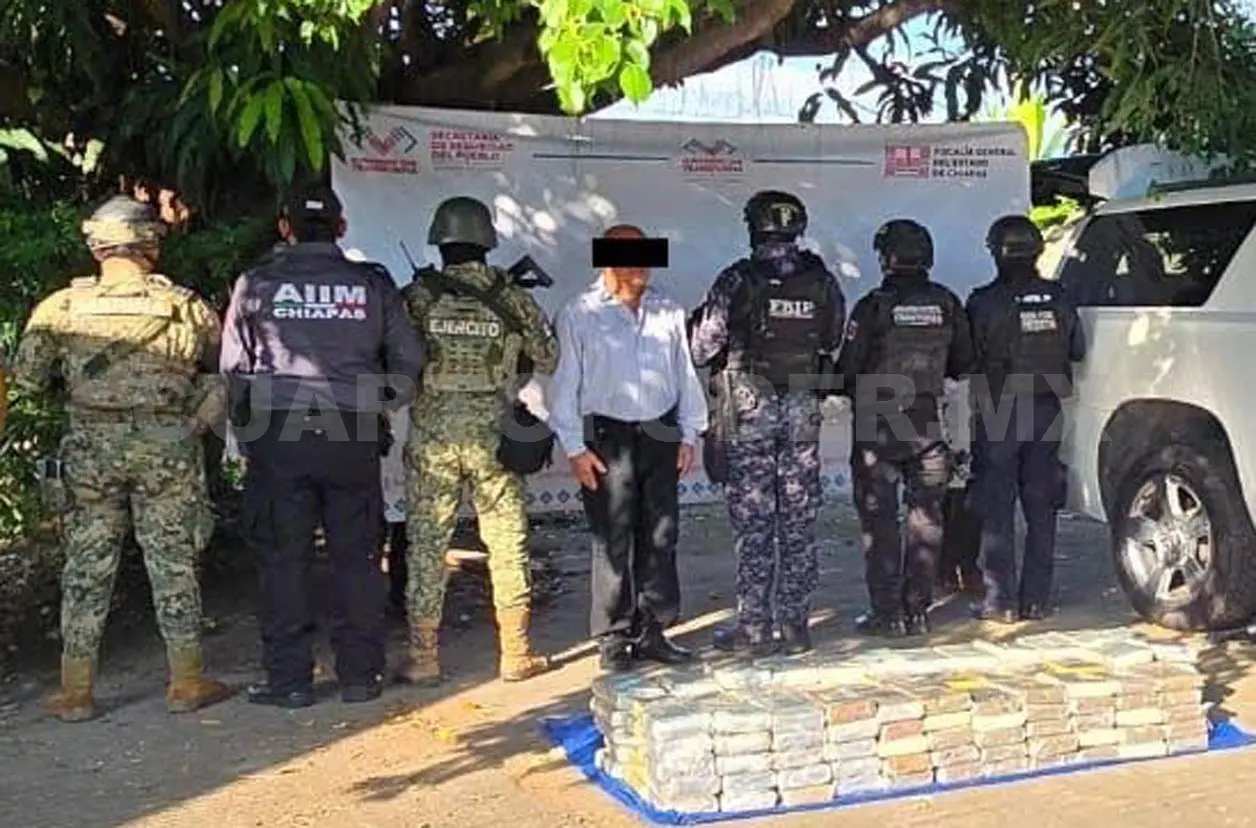 Aseguran 175 kilos de cocaína y detienen a uno