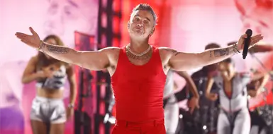 Robbie Williams reflexiona sobre medicamentos