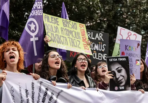 Mujeres alrededor del mundo marchan