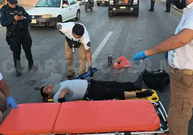 Atropellan a peatón frente a la Central de Abastos