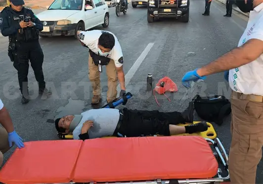 Atropellan a peatón frente a la Central de Abastos