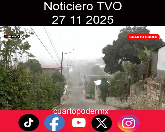 Noticiero TVO 27 11 2025. #TuDiarioVivir con Adolfo Abosaid
Noticiero TVO 27 11 2025. #TuDiarioVivir con Adolfo Abosaid