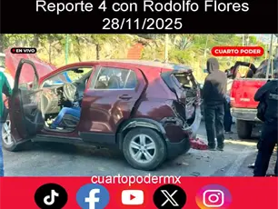 REPORTE4 | 28 11 2025 con Rodolfo Flores