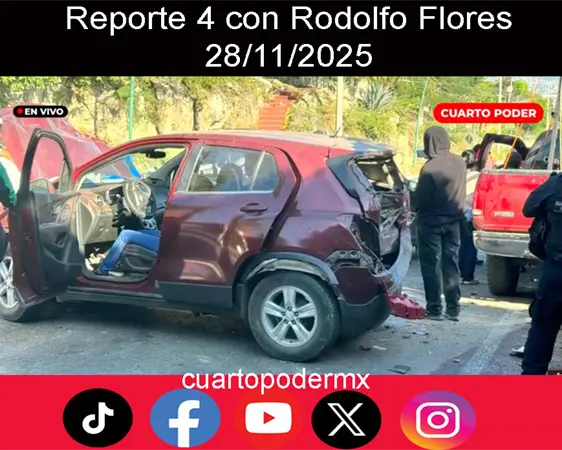 REPORTE4 | 28 11 2025 con Rodolfo Flores
REPORTE4 | 28 11 2025 con Rodolfo Flores