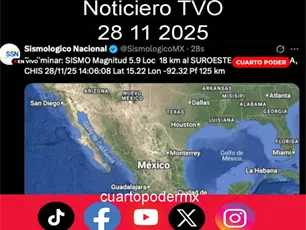 Noticiero TVO 28 11 2025. #TuDiarioVivir con Adolfo Abosaid