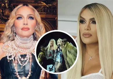 Wendy, agredida por Madonna