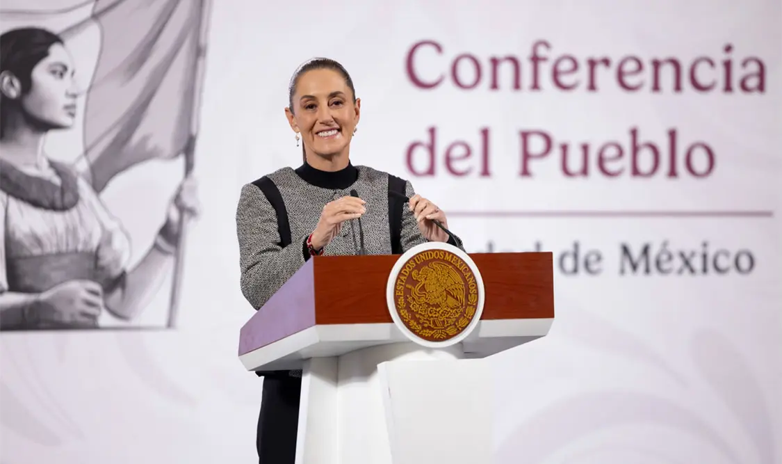 Grupos extranjeros de ultraderecha, señaló Claudia Sheinbaum, buscan frenar la continuidad de la 4T. El Universal