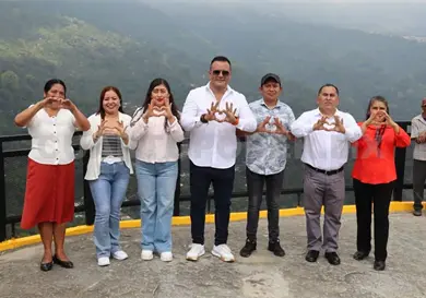 Trabajan en la seguridad de turistas de aventura