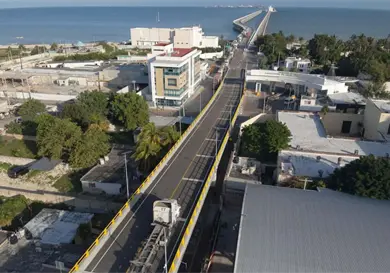 Inicia operaciones viaducto elevado de Progreso Inicia operaciones viaducto elevado de Progreso