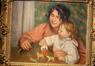 Subastan obra desconocida de Renoir Subastan obra desconocida de Renoir