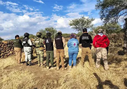 Madres Buscadoras hallan osamentas en dos municipios Madres Buscadoras hallan osamentas en dos municipios