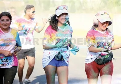 Viven la fiesta de Happy Color Race