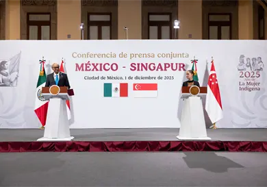 Anuncian apertura de embajada de Singapur