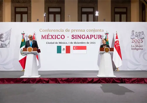 Anuncian apertura de embajada de Singapur