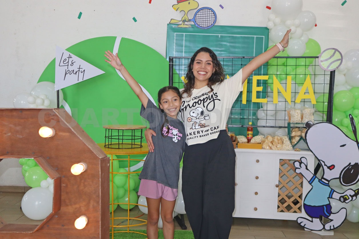 Ximena cumple 9 añitos