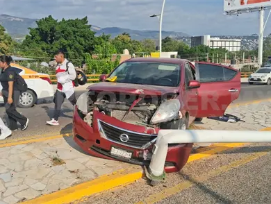 Encontronazo en el libramiento Norte