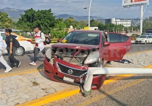 Encontronazo en el libramiento Norte Encontronazo en el libramiento Norte