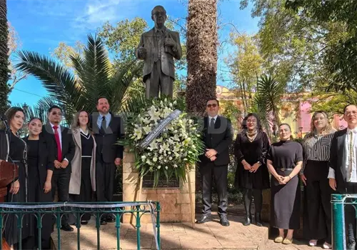 Recuerdan en ceremonia al Dr. Manuel Velasco Suárez