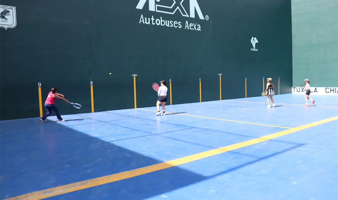 La Copa Chiapas de Frontenis, un evento que reafirma el talento, la disciplina y el espíritu de nuestra comunidad deportiva. Samuel Meneses/CP