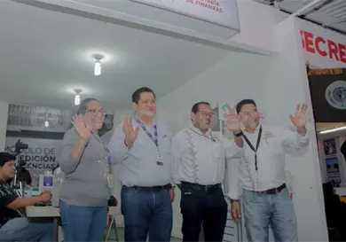 Instalan módulo para licencias en la Feria