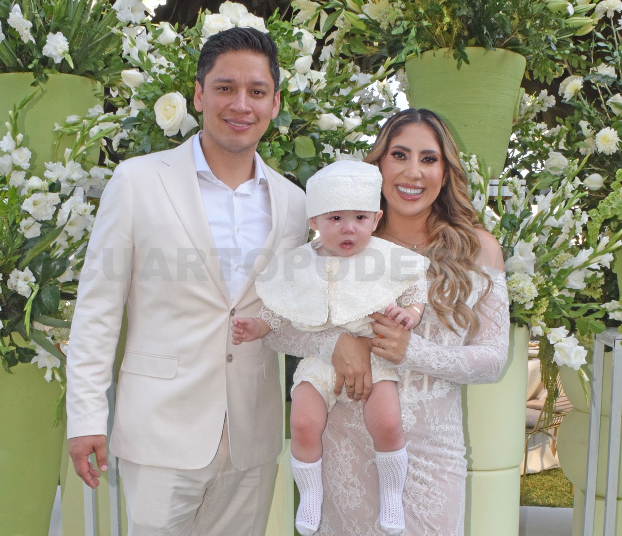 Sergio Antonio fue bautizado