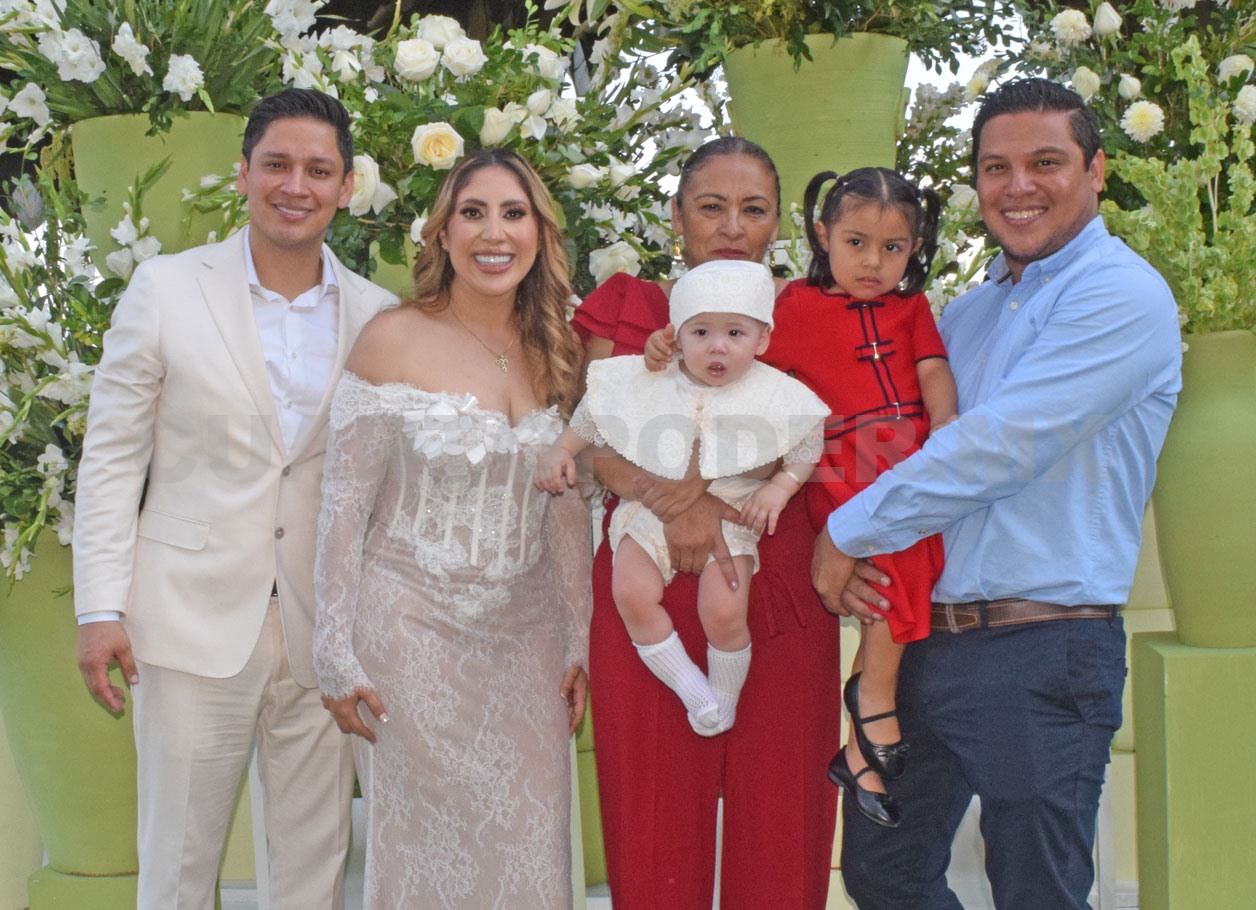 Sergio Antonio fue bautizado