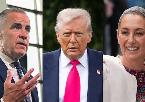 Trump, Sheinbaum y Carney se verán en Washington