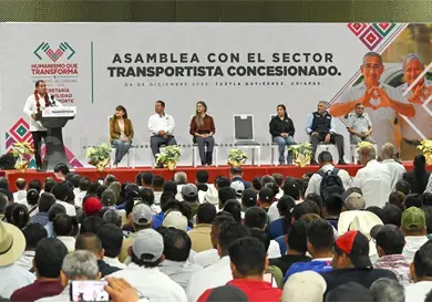 Anuncian acciones a favor del sector transportista
