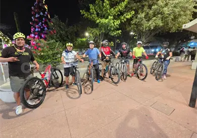 Rodada nocturna recorre la capital Rodada nocturna recorre la capital