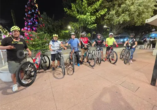 Rodada nocturna recorre la capital