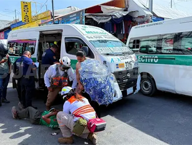 Atropellan a adulto mayor y termina hospitalizado Atropellan a adulto mayor y termina hospitalizado