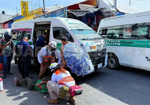 Atropellan a adulto mayor y termina hospitalizado Atropellan a adulto mayor y termina hospitalizado
