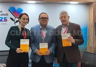 Participa rector en actividades de la FIL Guadalajara