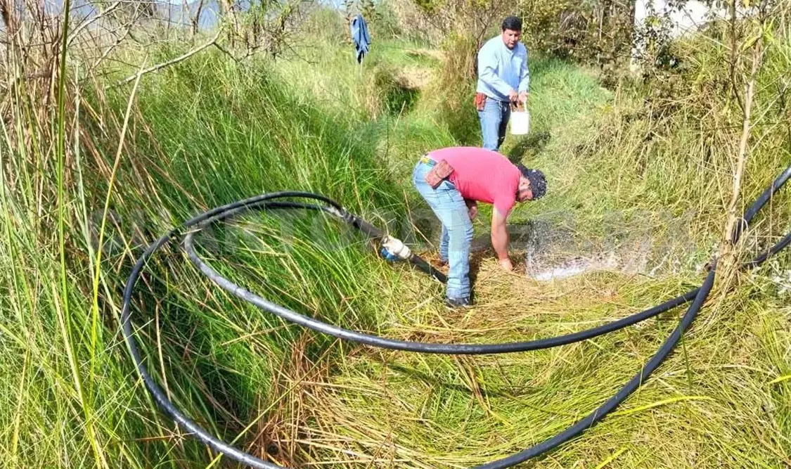 La acción fue realizada mediante un operativo para frenar conexiones irregulares. Manuel Martínez / CP