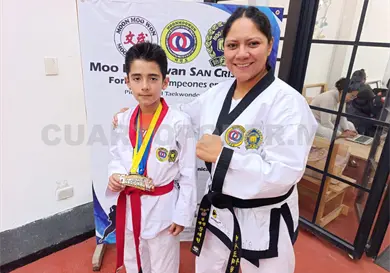 Taekwondoista de San Cristóbal gana tres medallas