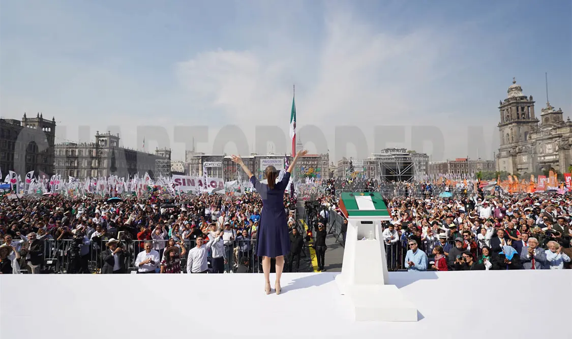 México avanza con la fuerza invencible del pueblo