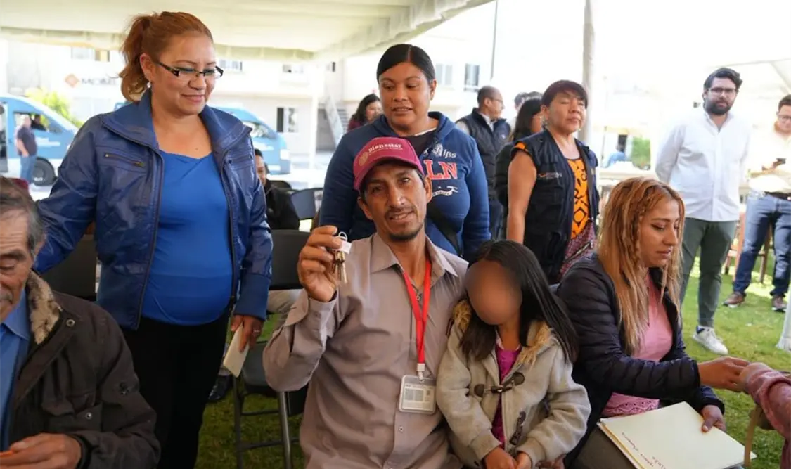 Reubican a 23 familias por Tren AIFA-Pachuca