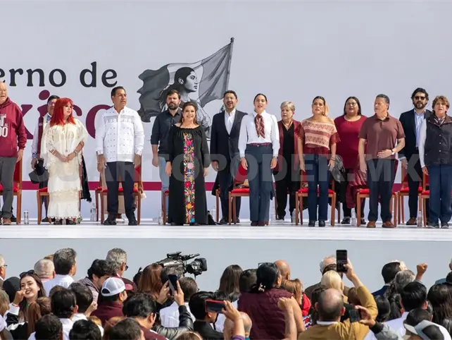 Acompaña ERA a Sheinbaum en celebración por la 4T Acompaña ERA a Sheinbaum en celebración por la 4T