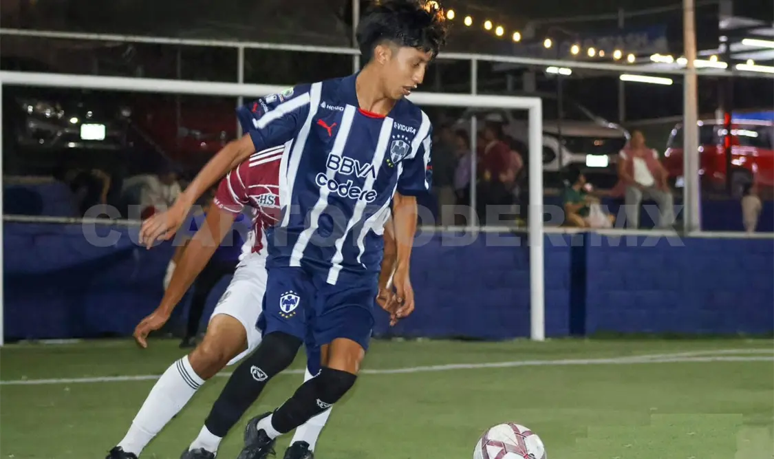 Bryan Borges fue el encargado de abrir el marcador con un glorioso triplete para Abarrotes. Cortesía