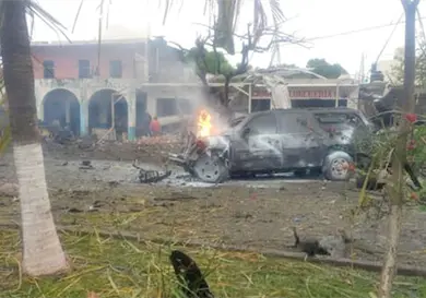 Prevalece el miedo tras coche bomba en Coahuayana Prevalece el miedo tras coche bomba en Coahuayana