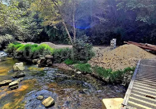 Clausuran obra irregular en área ambiental Clausuran obra irregular en área ambiental