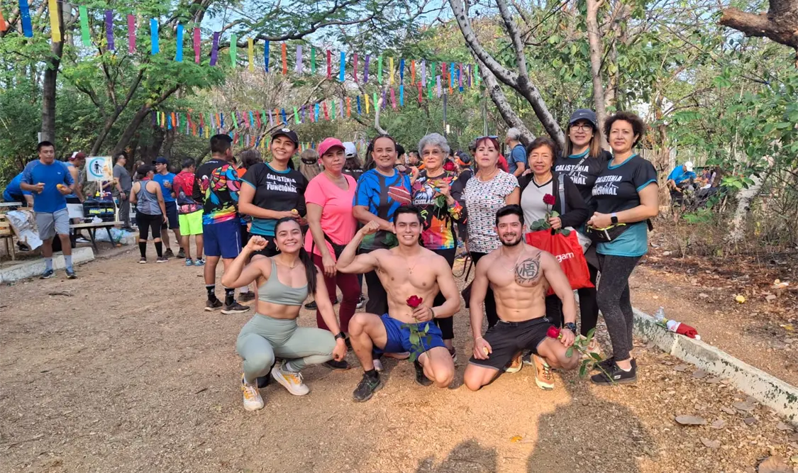 Más de 250 corredores participaron en el festejo del parque Fundamat este domingo por la mañana. Alan Pola/CP