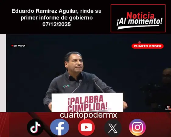 Eduardo Ramírez Aguilar, rinde su primer informe de gobierno Eduardo Ramírez Aguilar, rinde su primer informe de gobierno