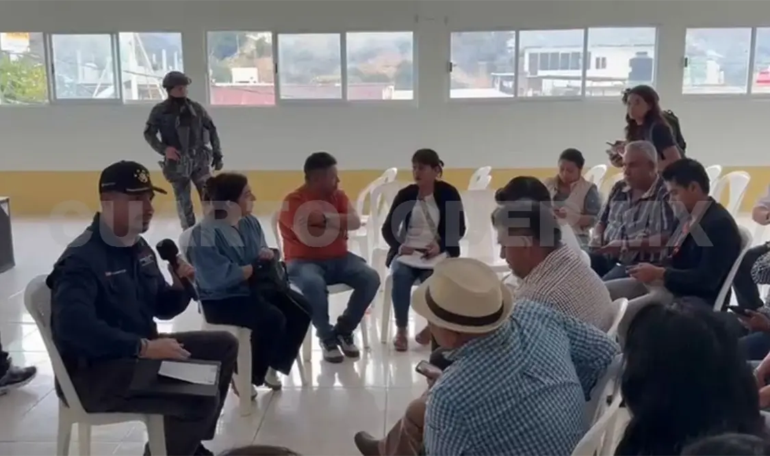 El titular de la SSP envió un mensaje contundente: Hoy en Chiapas se aplica la ley. CP
