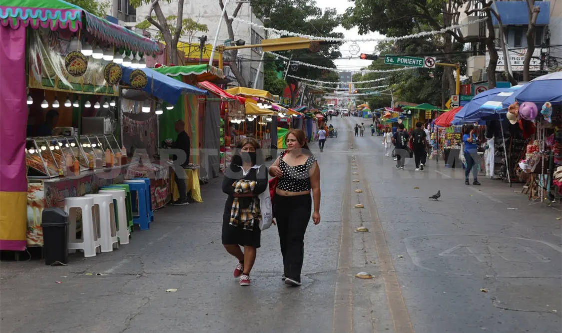 Se han colocado puestos en esta zona. Carlos López/ CP