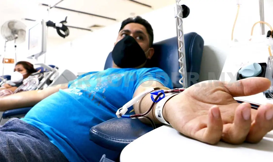 La mayoría de los donadores son personas que ya tienen algún familiar que requiere unidades de sangre. Diego Pérez / CP