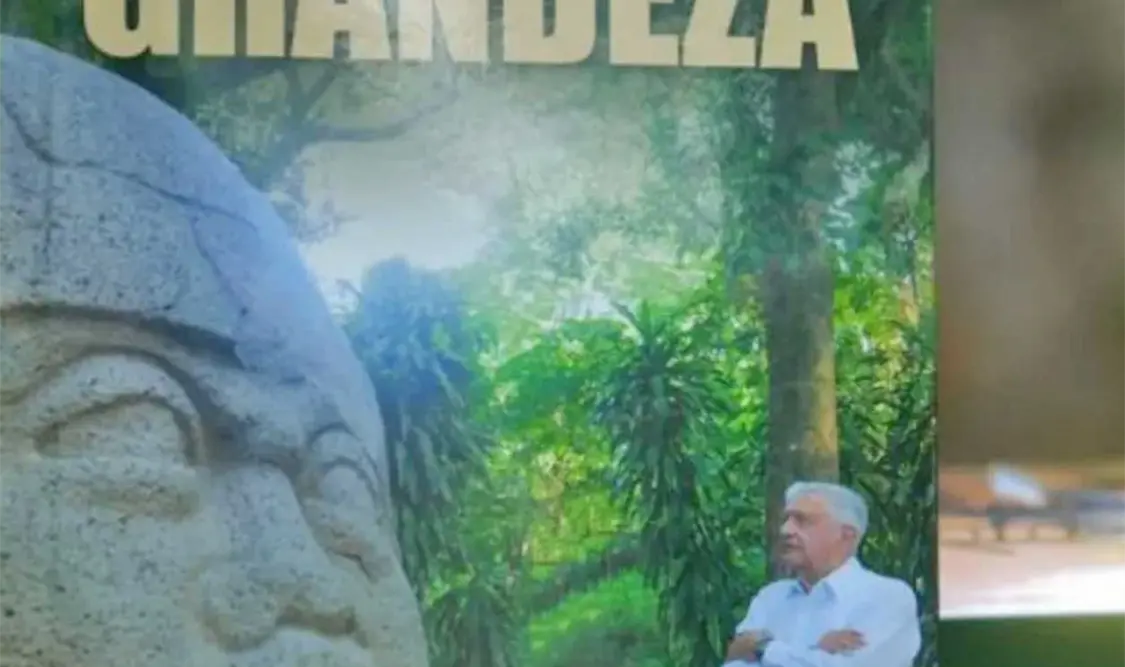 El libro se exhibió en el stand de la editorial Planeta de la Feria Internacional del Libro de Guadalajara. Cortesía