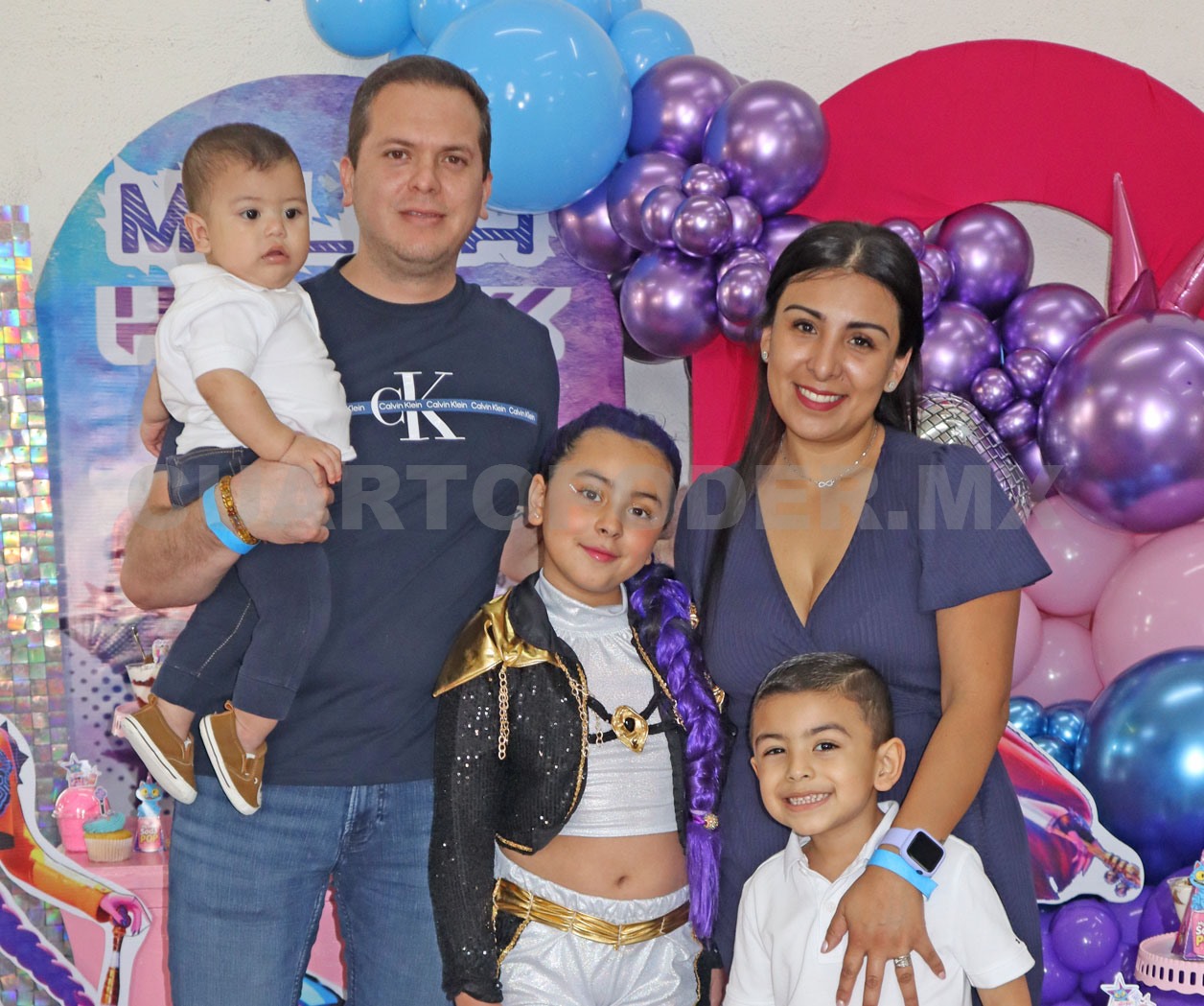 Melina festeja 9 años de vida