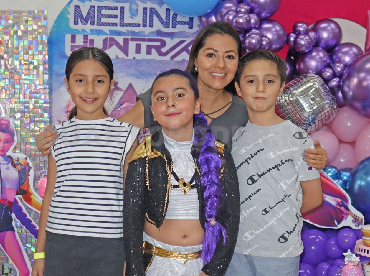 Melina festeja 9 años de vida